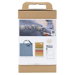 Hobbyset Borduurwerk Pigeon Blue Draagtas>Creativ Company Clearance