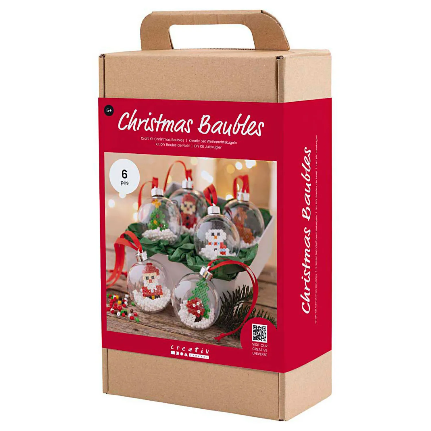 Hobbyset Kerstballen maken met Kralen-Creativ Company New