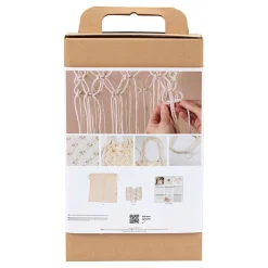 Creativ Company Hobbyset Macrame Tas Wit Discount
