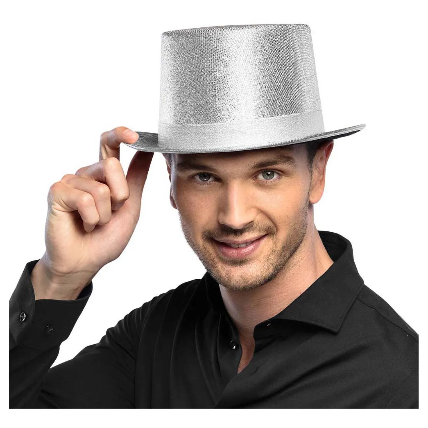 Boland Hoed Glitz Zilver Outlet