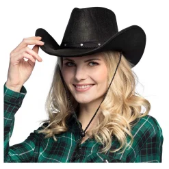 Hoed Wichita Zwart>Boland Hot