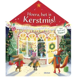 Deltas Hoera, het is Kerstmis! Kartonboek Clearance