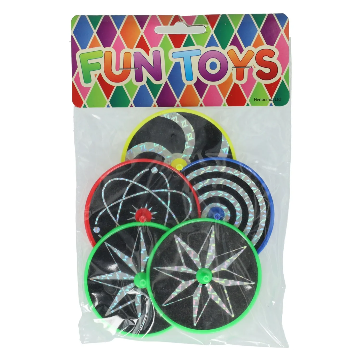 Holografische Tollen, Set van 5- Clearance