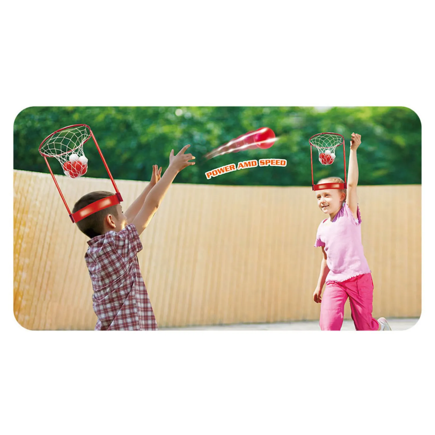 Hoofdbasket Spel- New