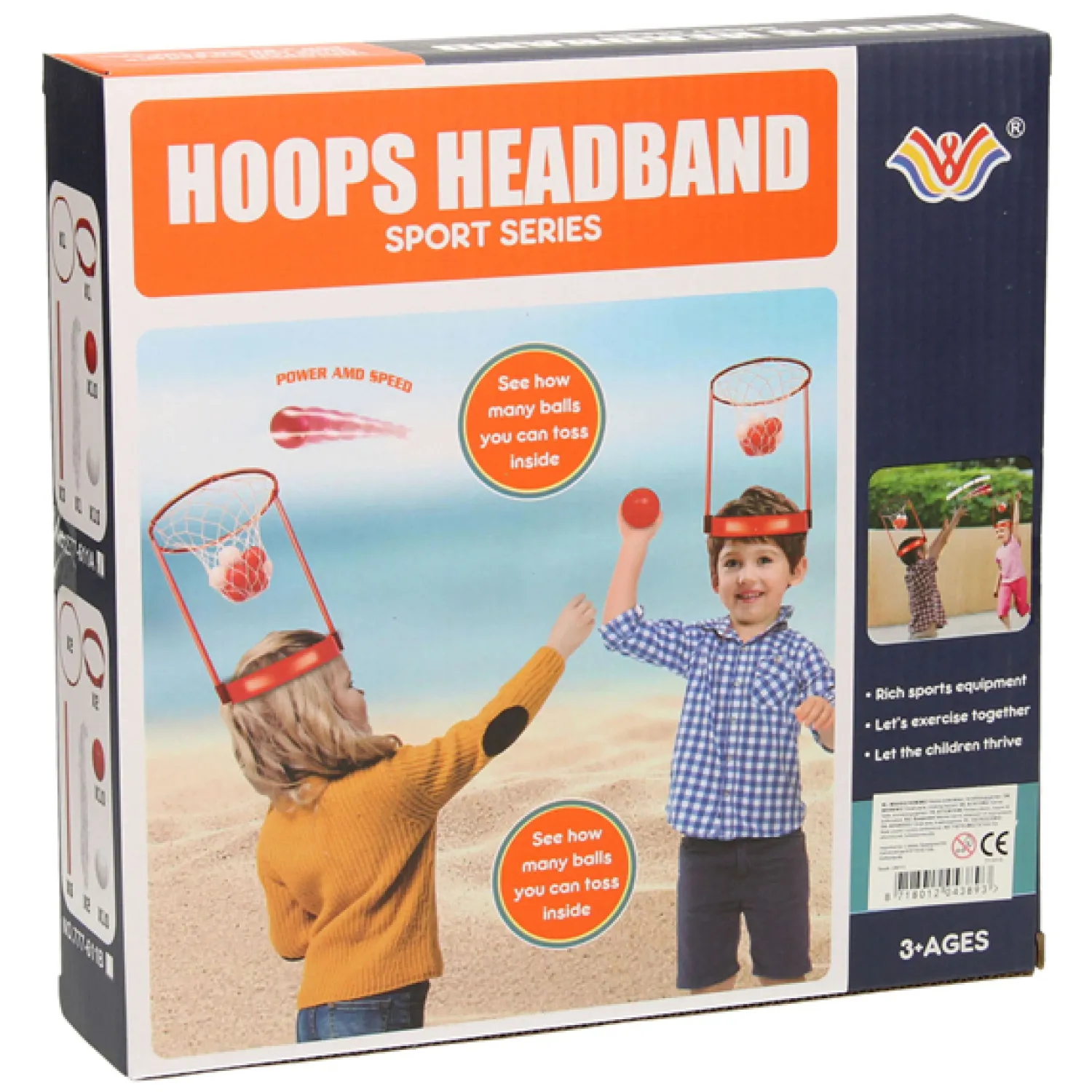 Hoofdbasket Spel- New