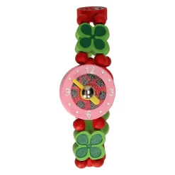 Horloge Hout Lieveheersbeestje> Outlet