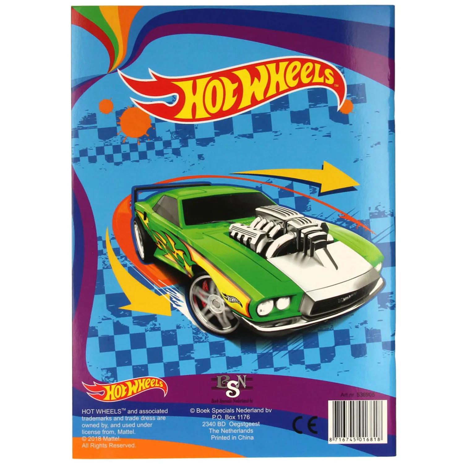 Hot Wheels Colorio Kleurboek Online