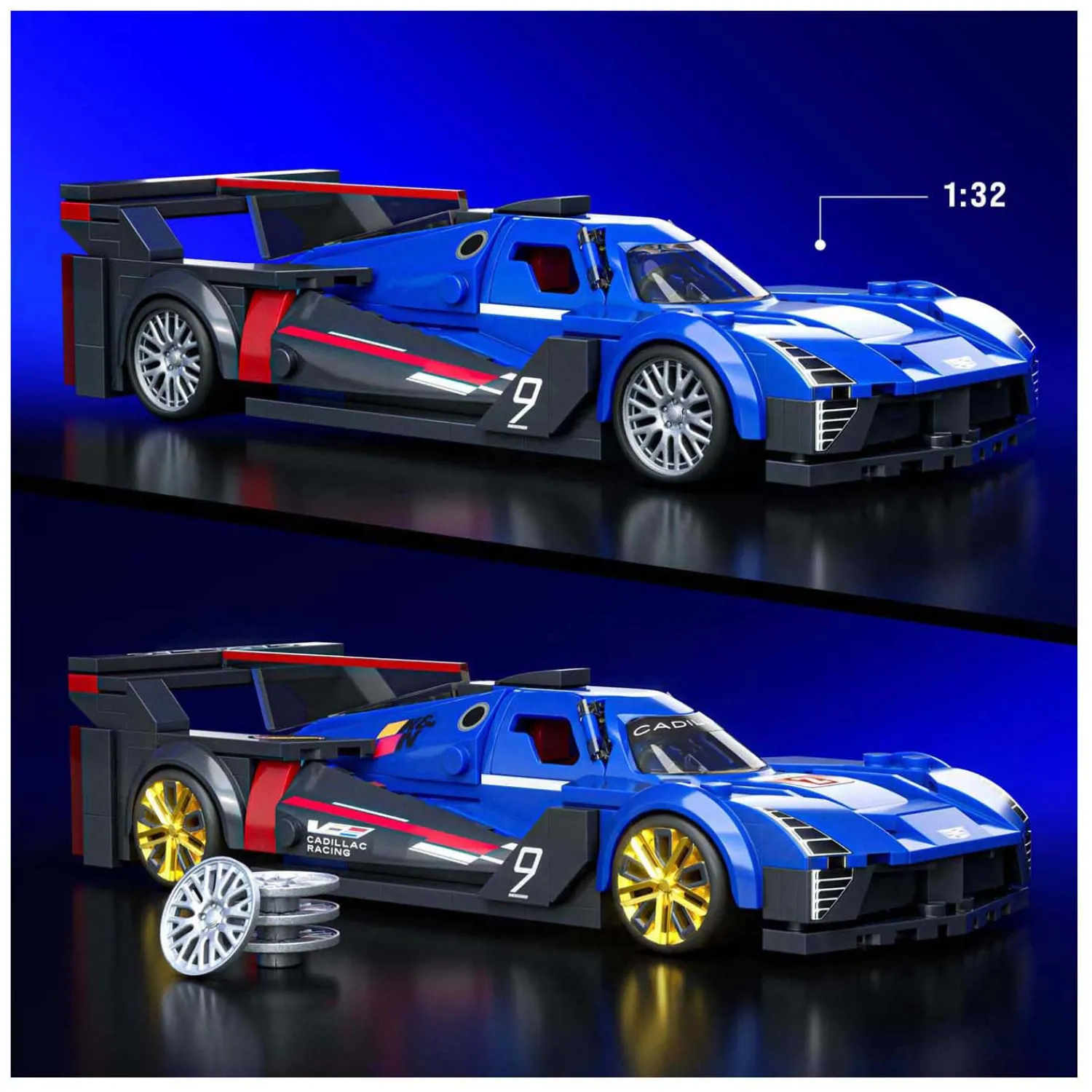 Speed Series Cadillac 1:32>Hot Wheels Hot