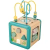 Playwood Houten Activiteiten Kubus met Kralenframe Best