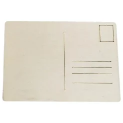 Houten Ansichtkaart Multiplex-Playwood Hot