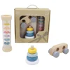 Houten Babyspeelgoed Speelset, Set van 3 Clearance