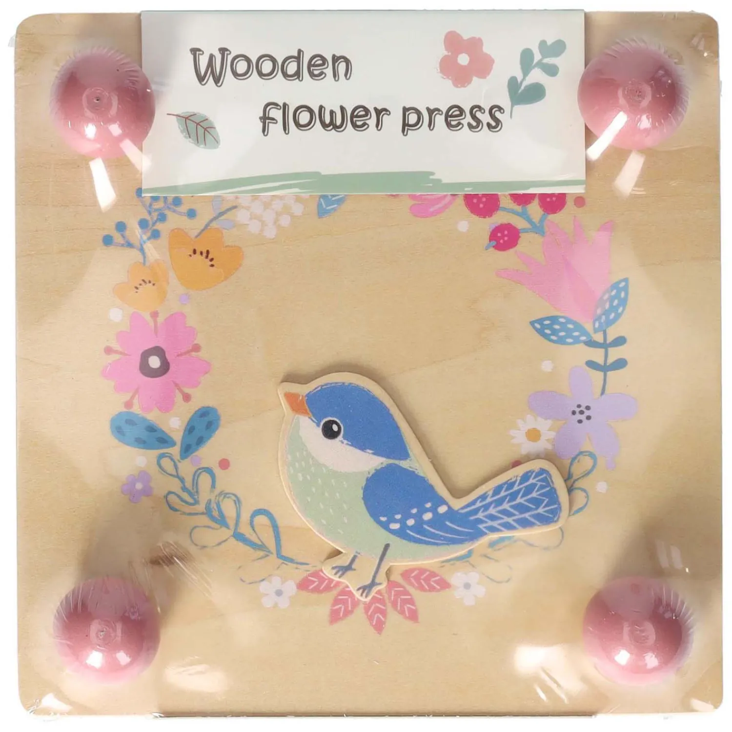 Houten Bloemenpers- Sale