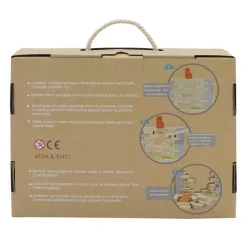 Houten Blokken Muur Balansspel, 44dlg.><noscript><img width=