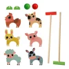 Houten Boerderij Dieren Croquetspel- Clearance