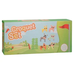 Houten Boerderij Dieren Croquetspel- Clearance