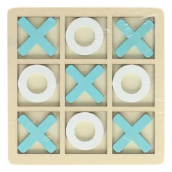 Houten Boter, Kaas en Eieren Spel - 14x14cm><noscript><img width=