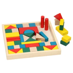 Houten Bouwblokken, 48dlg.- Outlet