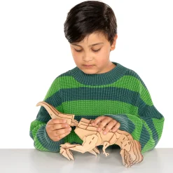 Houten Bouwpakket Dino 3D T-rex Best