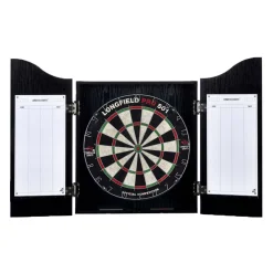 Houten Cabinet met Sisal Dartbord incl. Dartset>