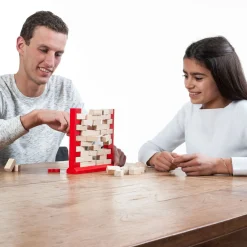 Houten Evenwichtsspel Vallende Muur- Hot