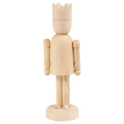 Creativ Company Houten Figuur met Kroon, 13cm Outlet