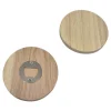 Houten Flessenopener Rond, 9,5cm-Playwood Hot