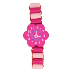 Houten Gekleurde Horloge><noscript><img width=