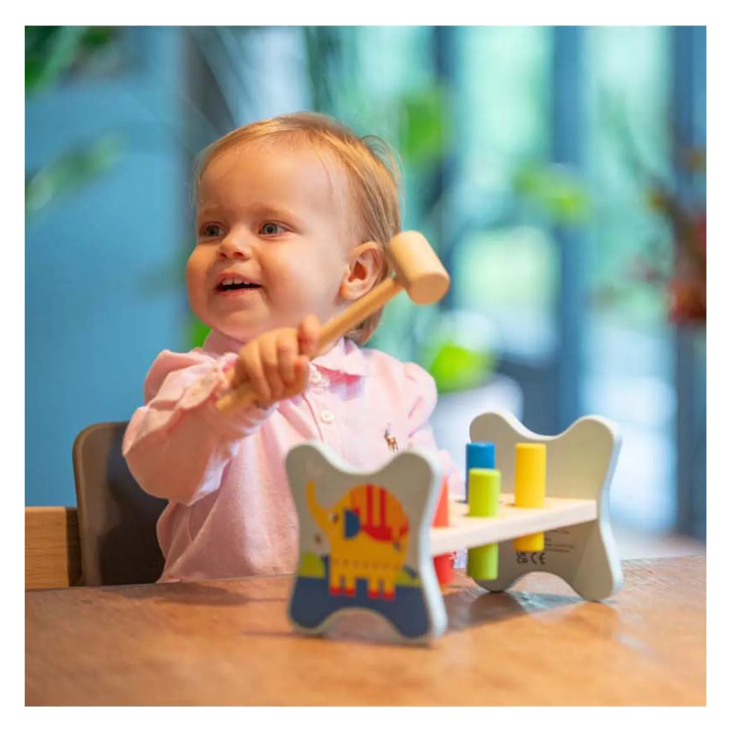 Houten Hamerbank Olifant Outlet