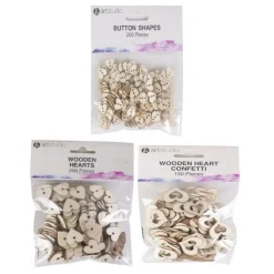 Houten Hartjes Decoratie- Discount