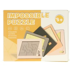 Houten Impossible Denkpuzzel- Outlet