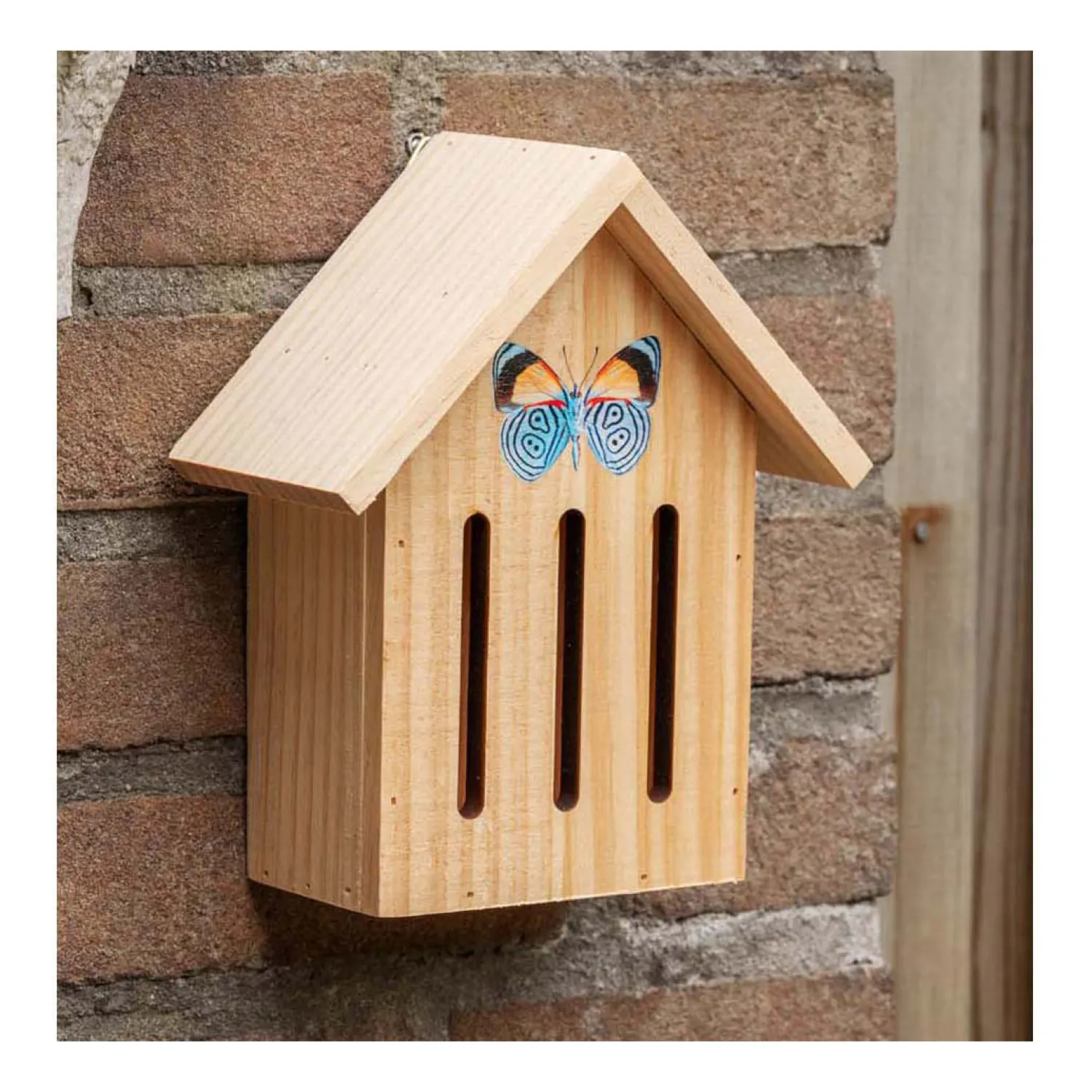 Houten Insectenhotel Vlinders/Bijen