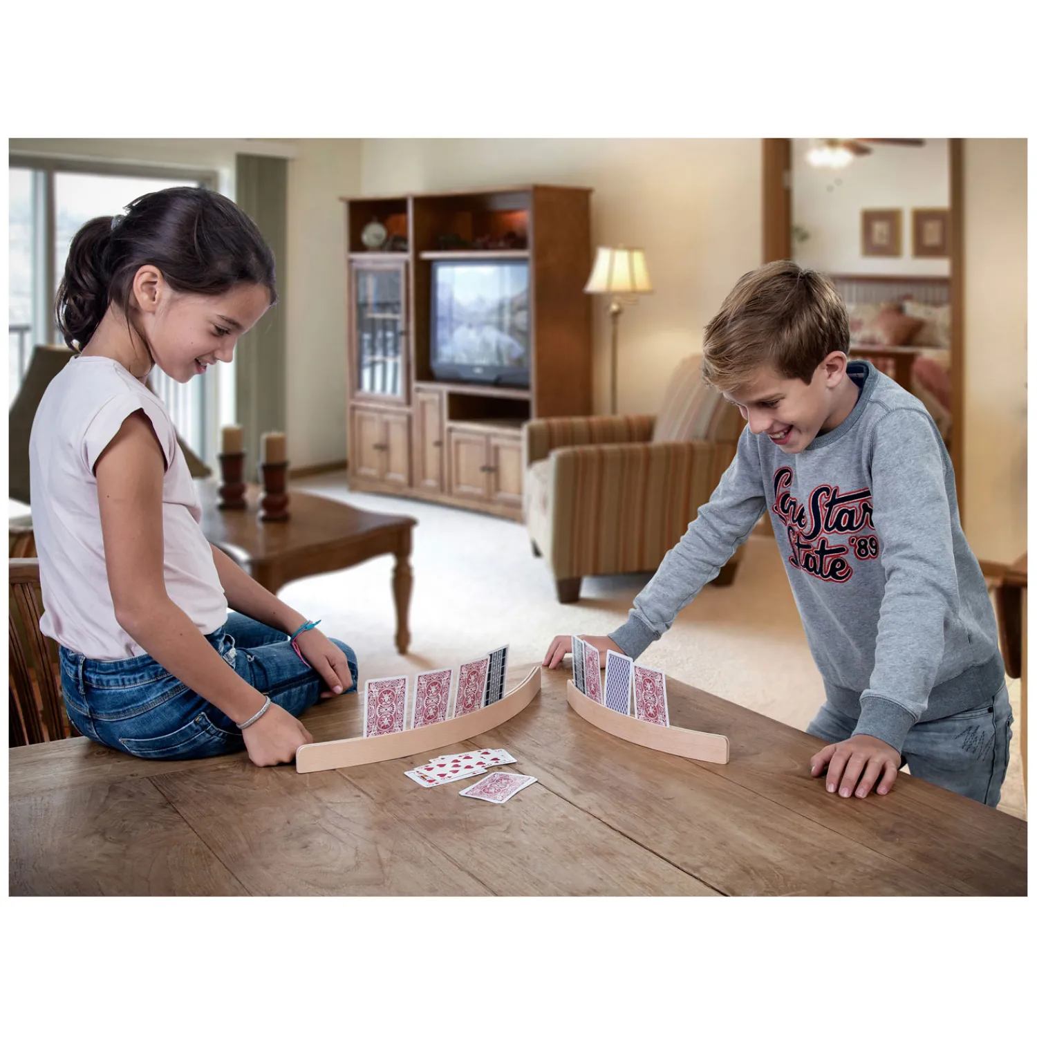 Houten Kaarthouder XL> Sale