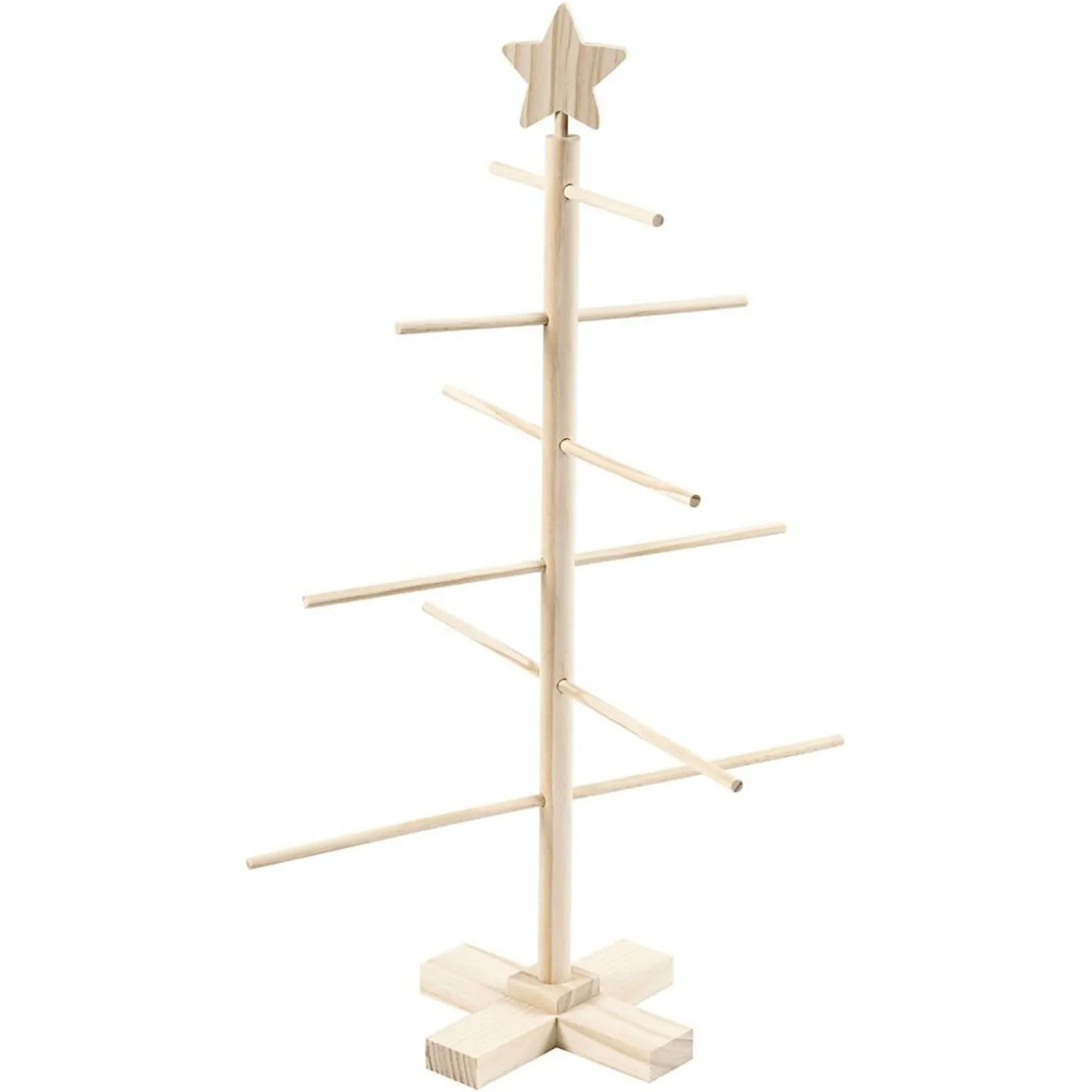 Creativ Company Houten Kinder Kerstboom, 60cm New