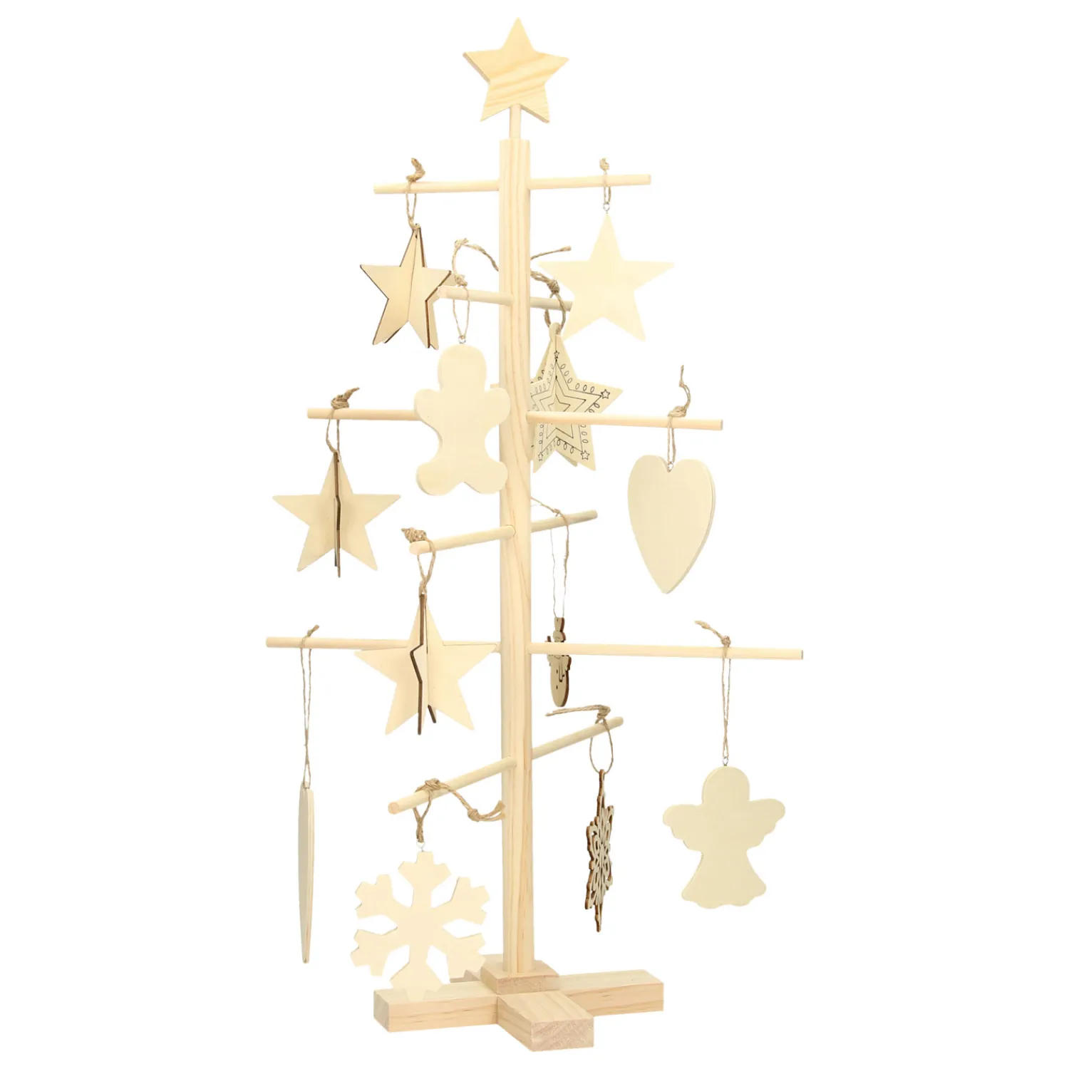 Creativ Company Houten Kinder Kerstboom, 60cm New