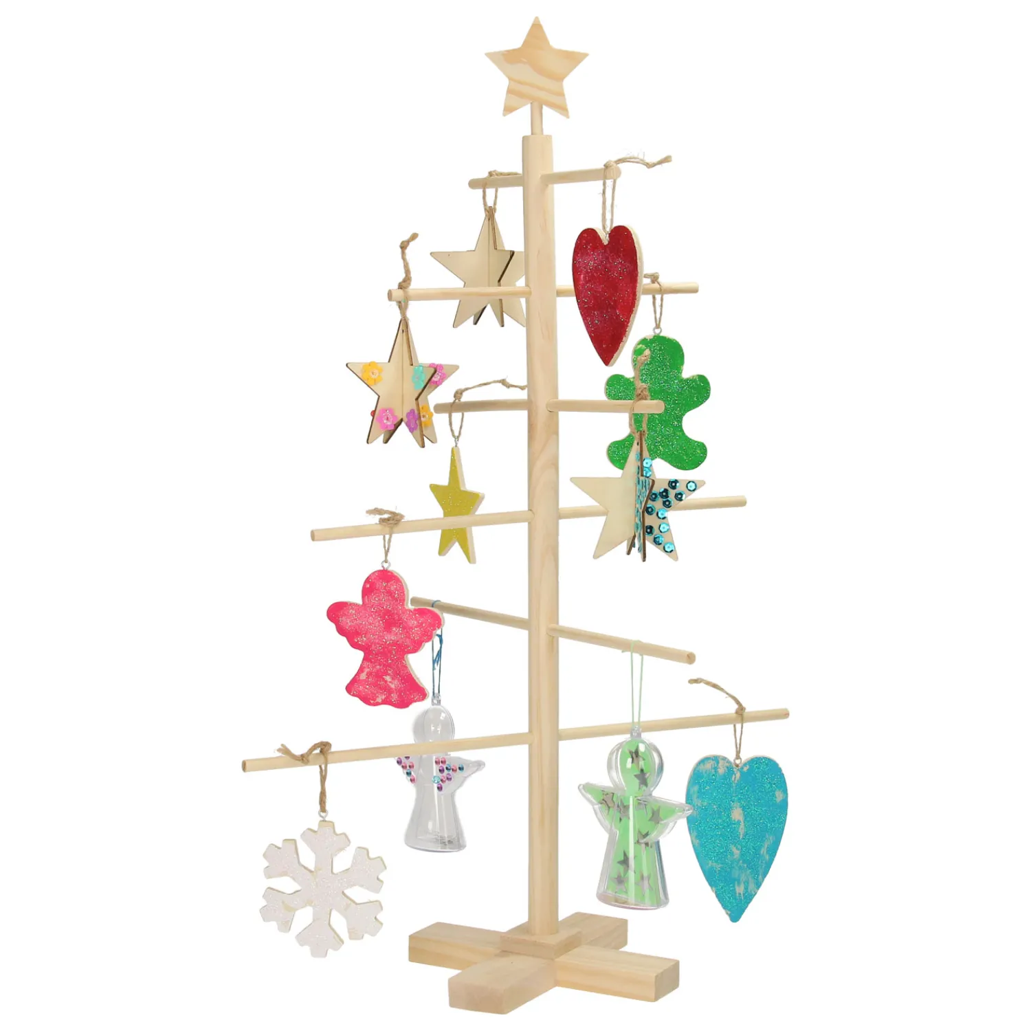 Creativ Company Houten Kinder Kerstboom, 60cm New