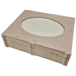 Playwood Houten Kist Boekvorm met Fotolijst Outlet