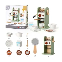 Houten Koffiezetapparaat, 14dlg><noscript><img width=