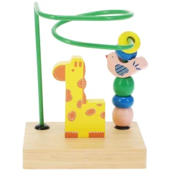 Houten Kralen Doolhof - Giraf