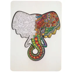 Creative Craft Group Houten Legpuzzel Olifant, 132st. New