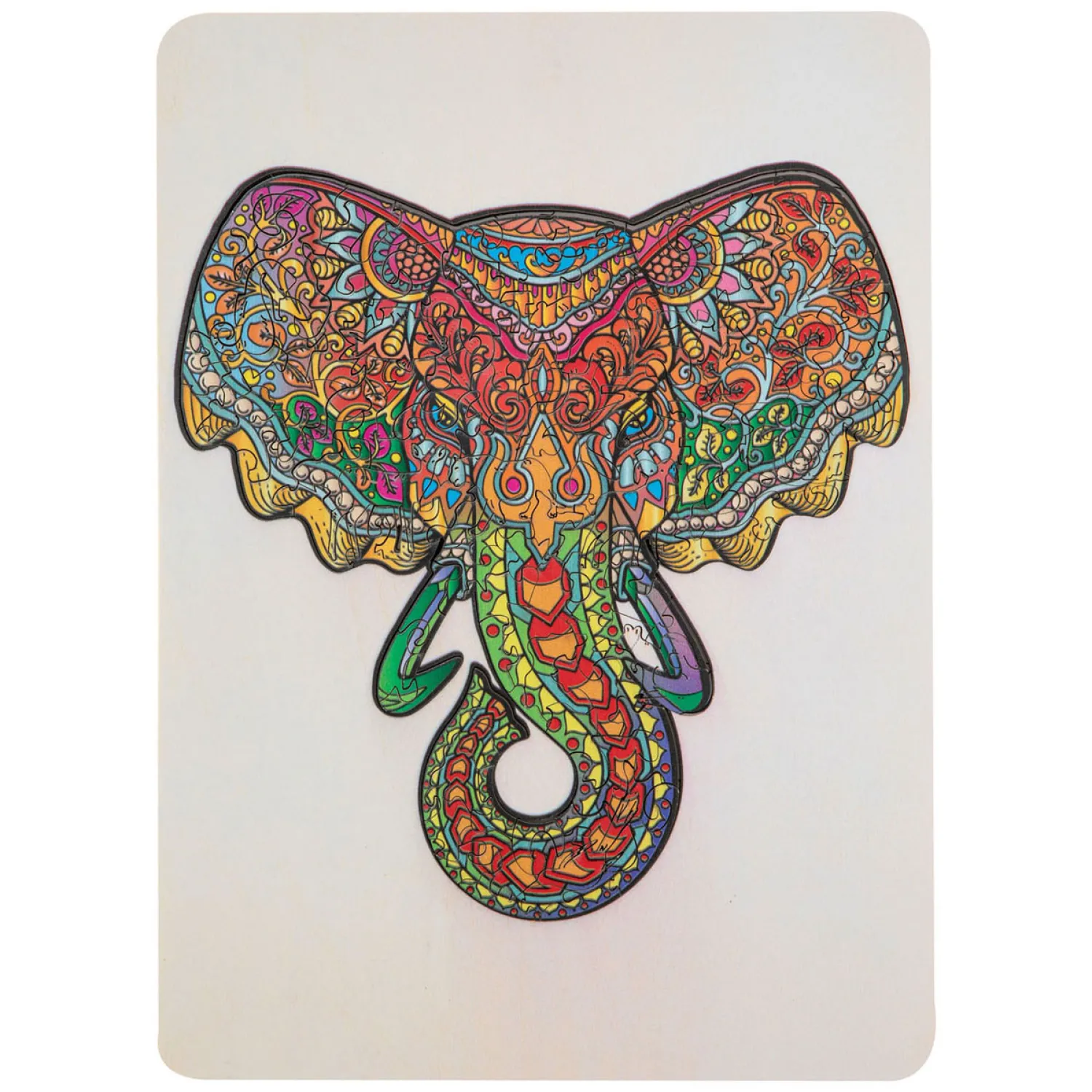 Creative Craft Group Houten Legpuzzel Olifant, 132st. New
