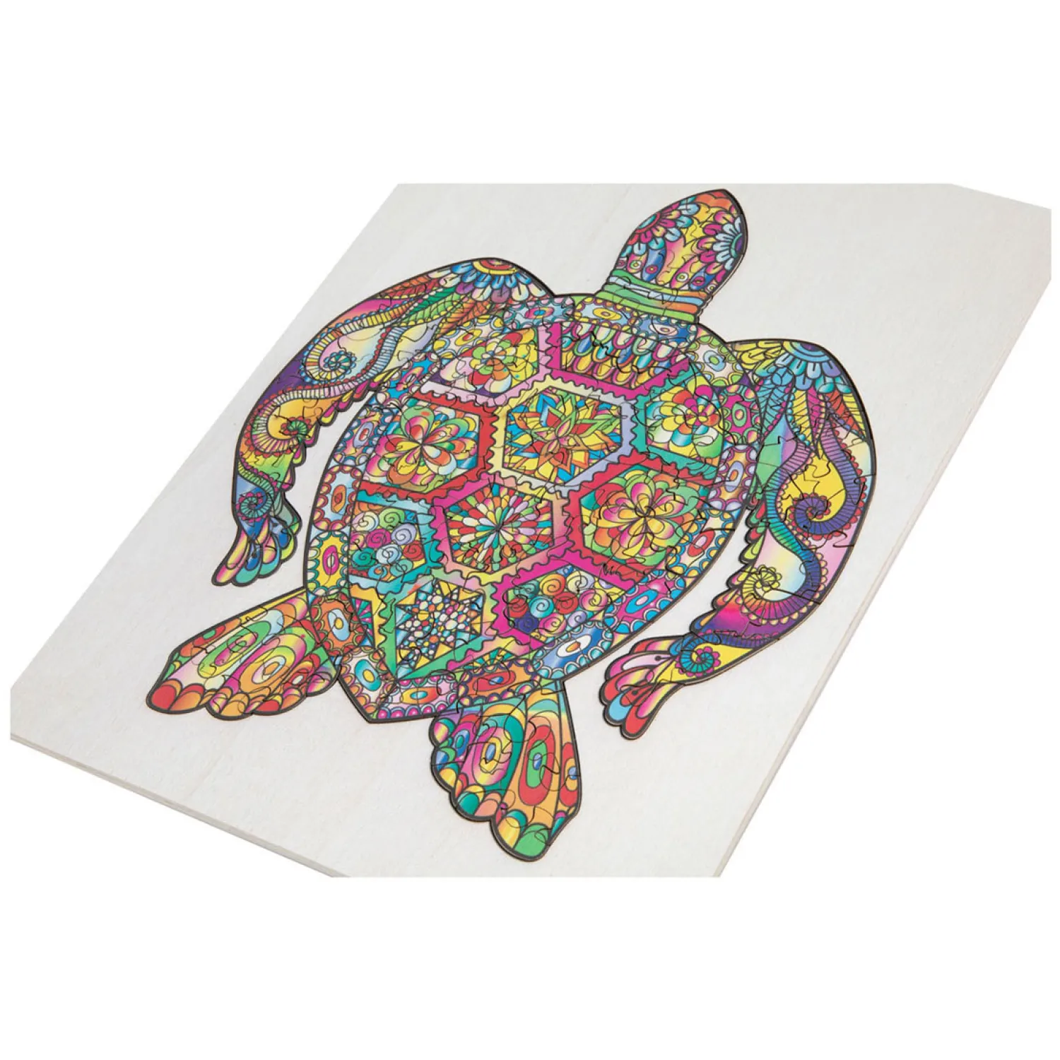 Houten Legpuzzel Schildpad, 130st.>Creative Craft Group Discount