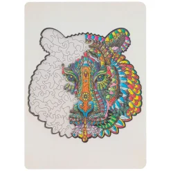 Houten Legpuzzel Tijger 130st.><noscript><img width=