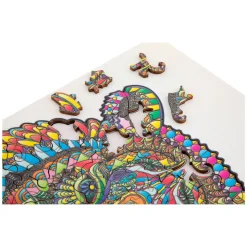 Houten Legpuzzel Tijger 130st.><noscript><img width=