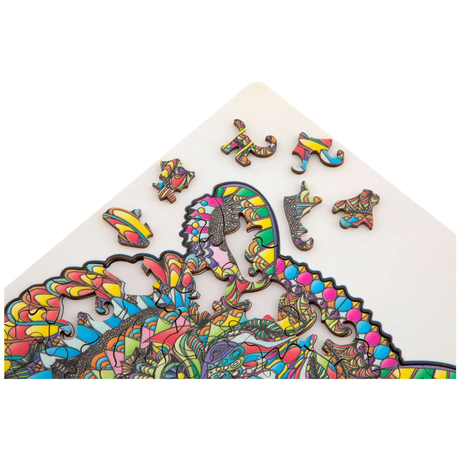 Houten Legpuzzel Tijger 130st.>Creative Craft Group New