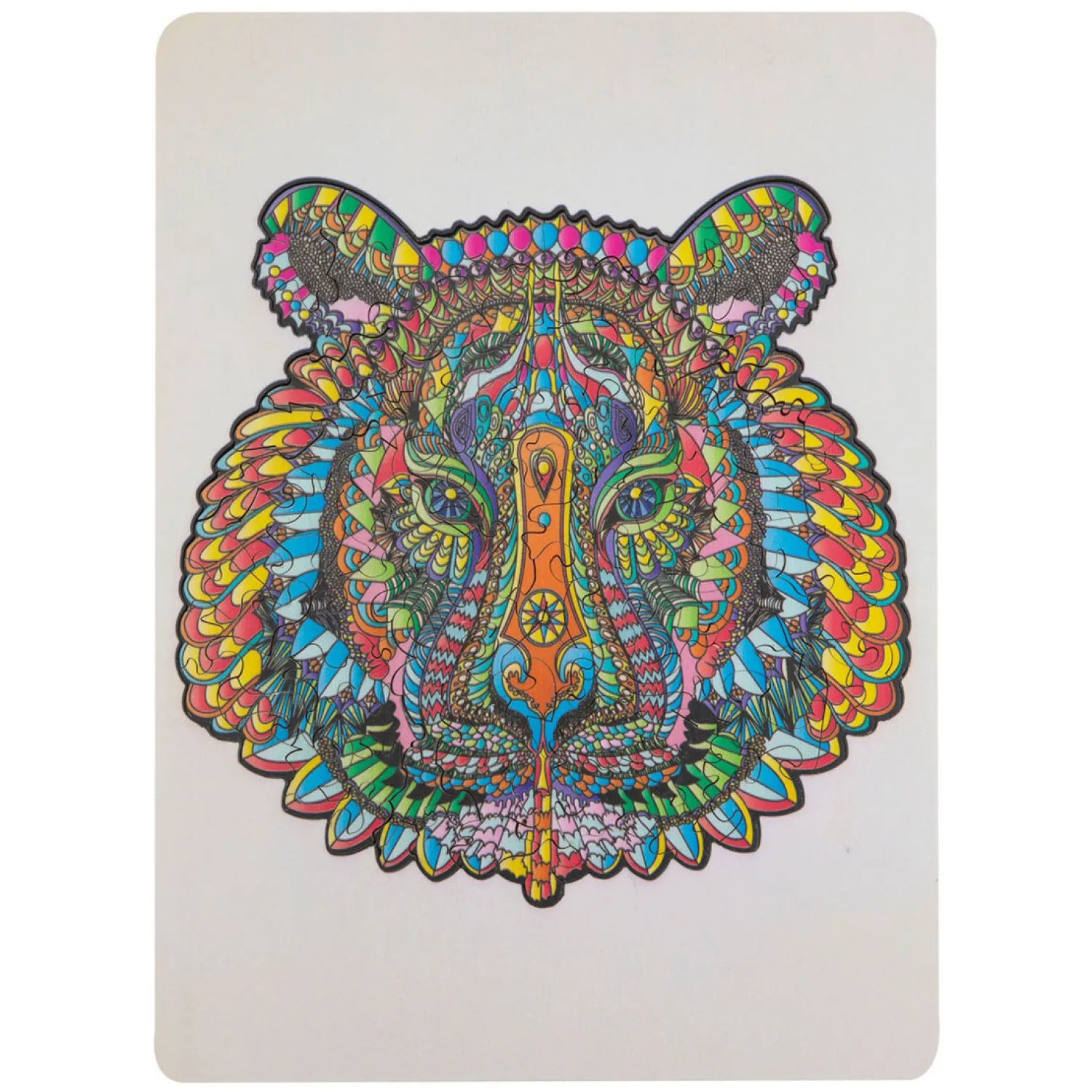 Houten Legpuzzel Tijger 130st.>Creative Craft Group New