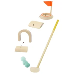 Houten Midget Golfset, 8dlg. Sale