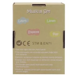 Houten Muziekinstrumenten Set, 2dlg. Sale