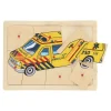 Houten Noppenpuzzel Ambulance, 9st.>Playwood Best