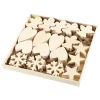Creativ Company Houten Ornamenten Kerst Thema Divers, 90st. Outlet