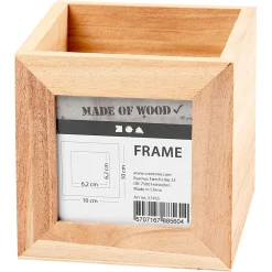 Houten Pennenbakje met Fotolijstje>Creativ Company Hot